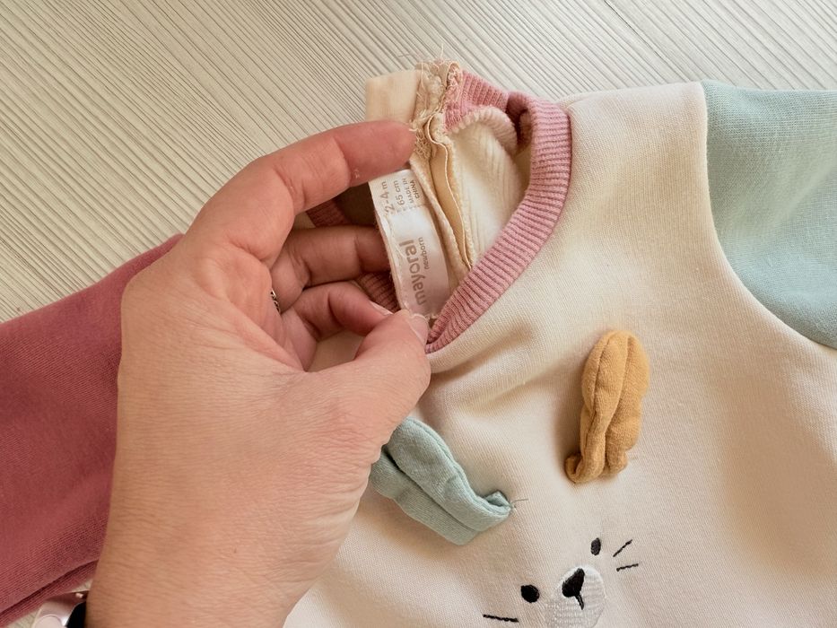 Бебешка рокля Mayoral 2-4 месеца