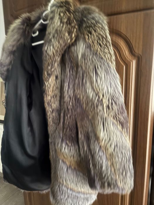 Haina de blană naturala mărimea L-XXL