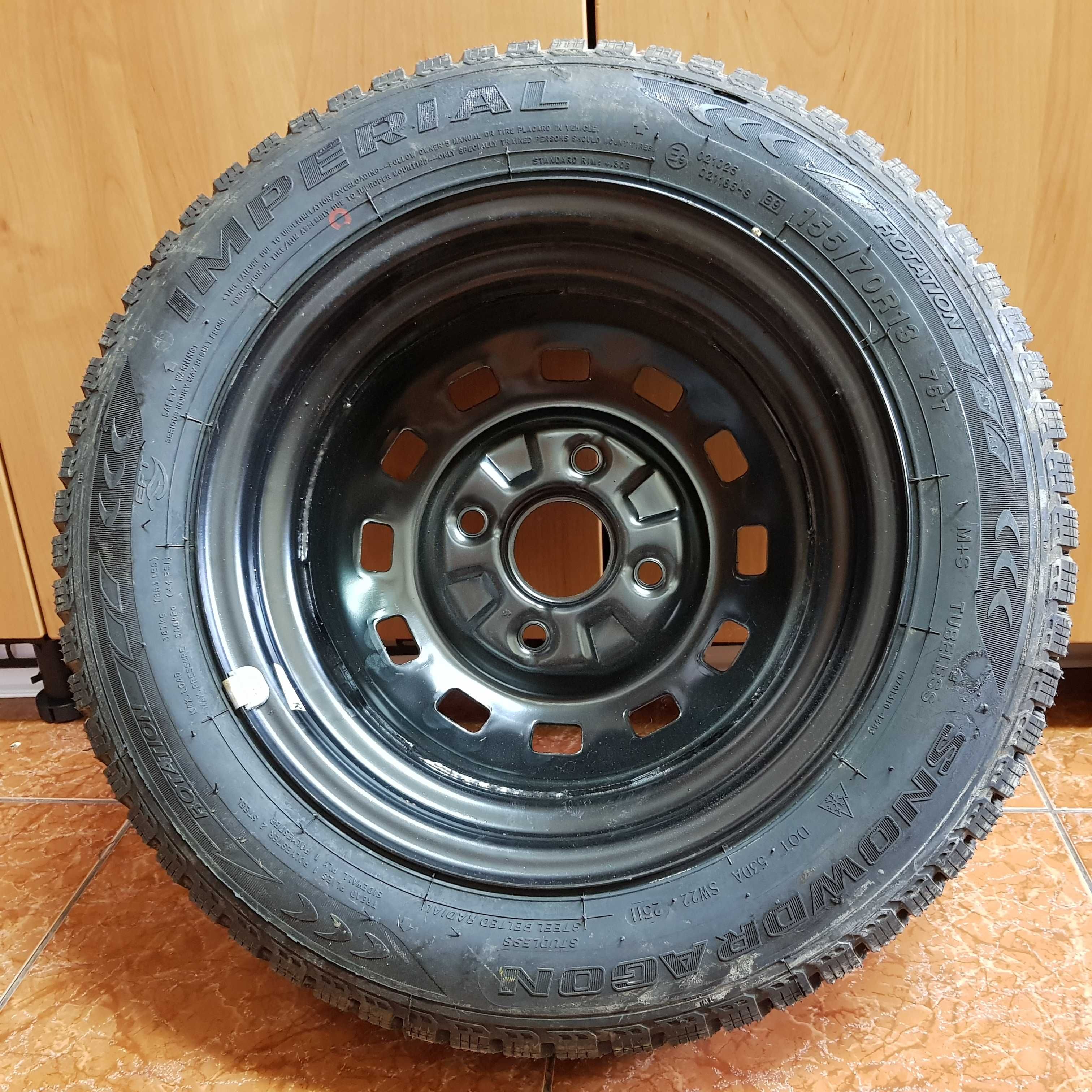 Vand roată cu jeantă 155/70 R13 Matiz, Tico...