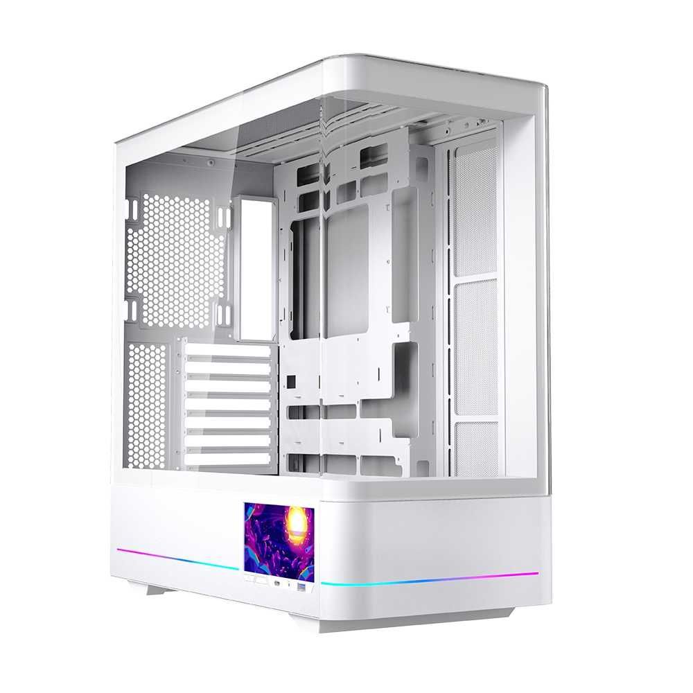 Корпус Jungle Leopard AC-02 изогнутое стекло с ЖК-дисплеем 5,5 дюйма