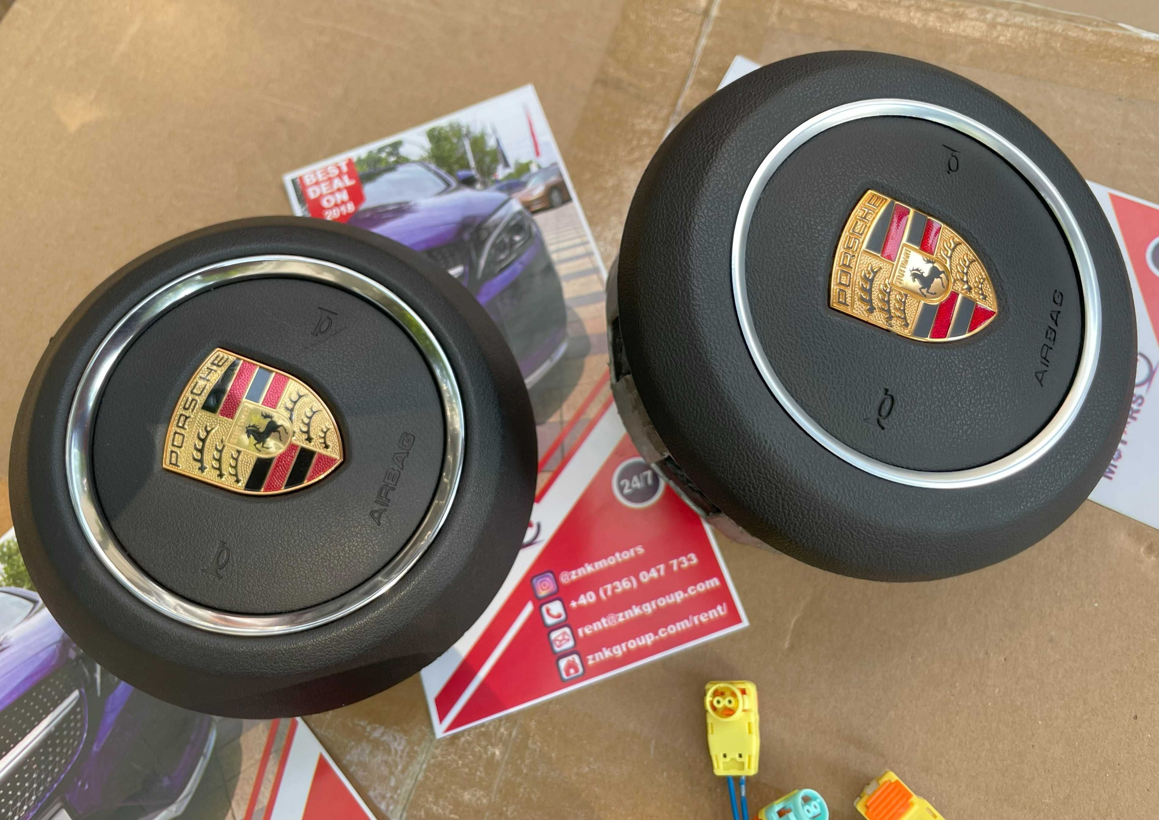 PORSCHE airbag volan - pentru toate modelele Cayene Macan 911 Panamera