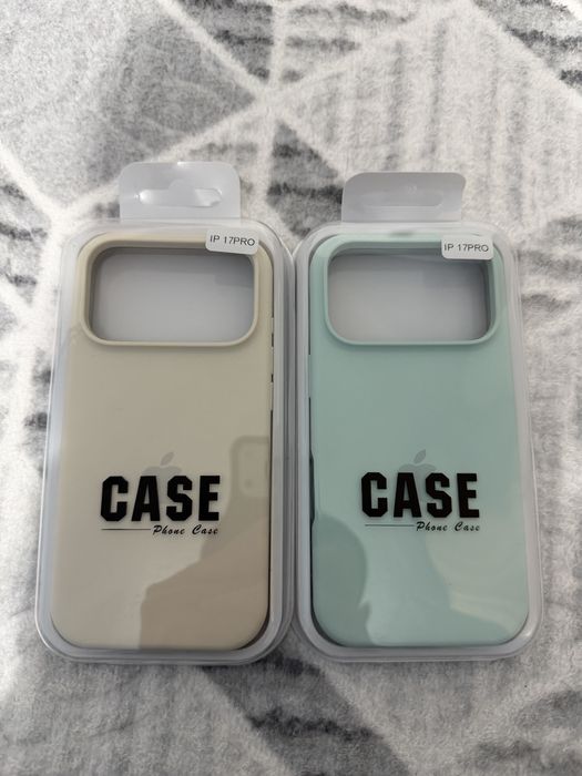 Силиконов кейс за iPhone 17 Pro с лого