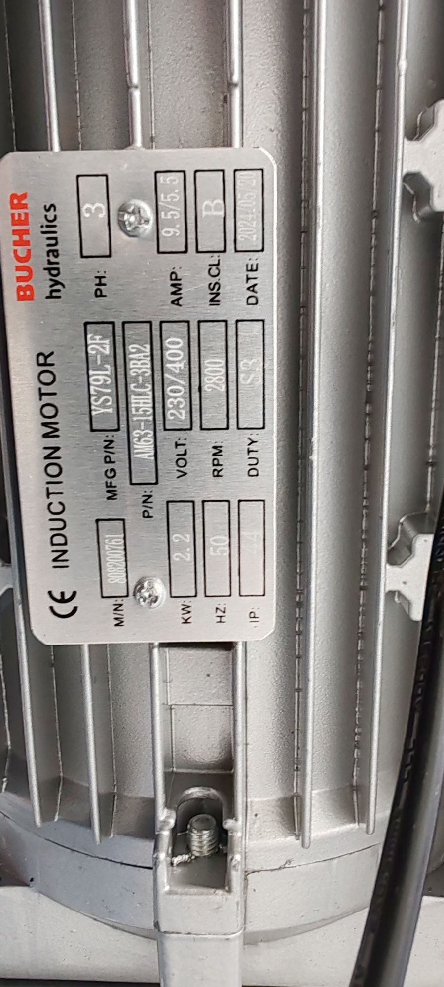Pompa hidraulica elevator . Motor 380V. Presiune 200 bari..