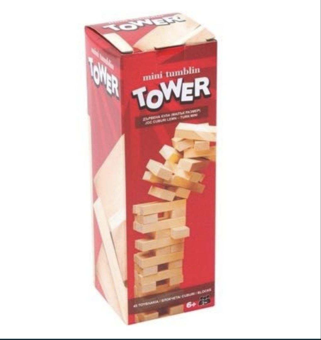 Jenga Настолна игра дженга кула от дървени блокчета