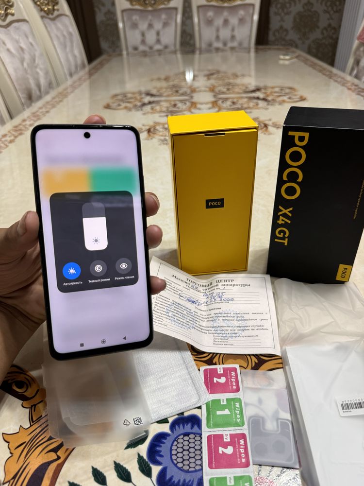 Poco x4 gt karobka