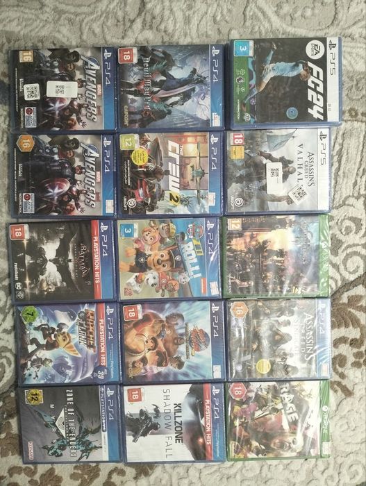 Новые диски для ps5