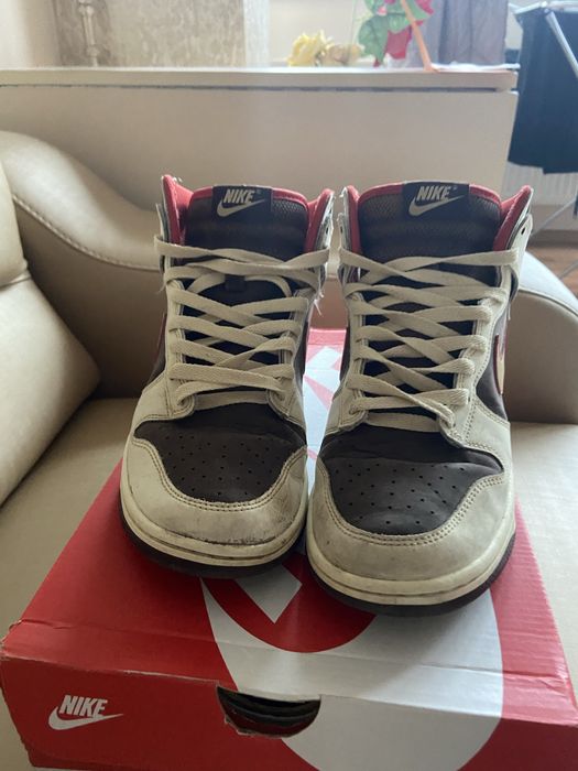 Dunk high original in poza sunt mudari dar i-am curatat