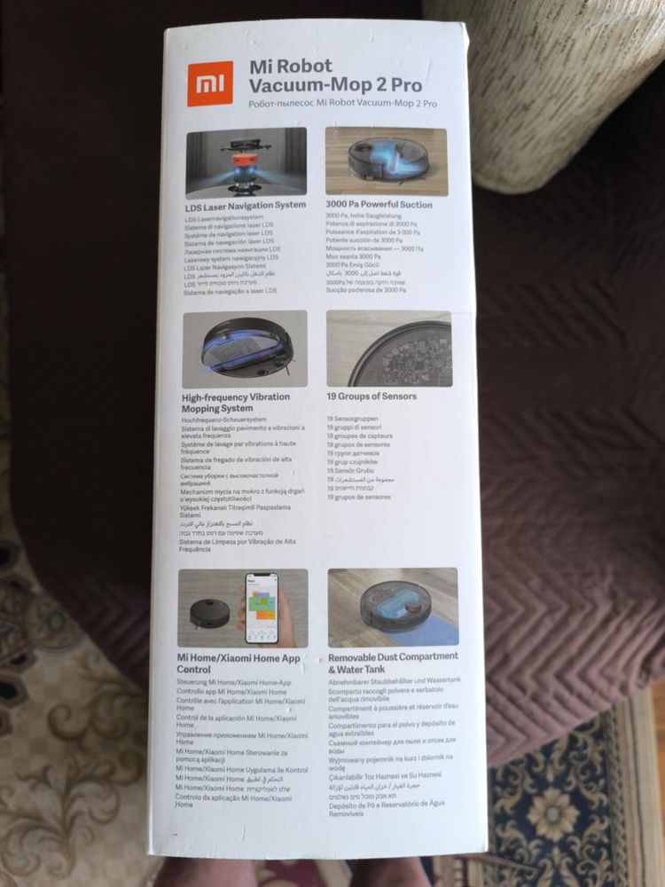 Робот прахосмукачка Xiaomi Mi Robot Vacuum-Mop 2 Pro