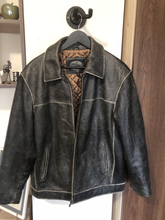 Geaca de piele din piele reala