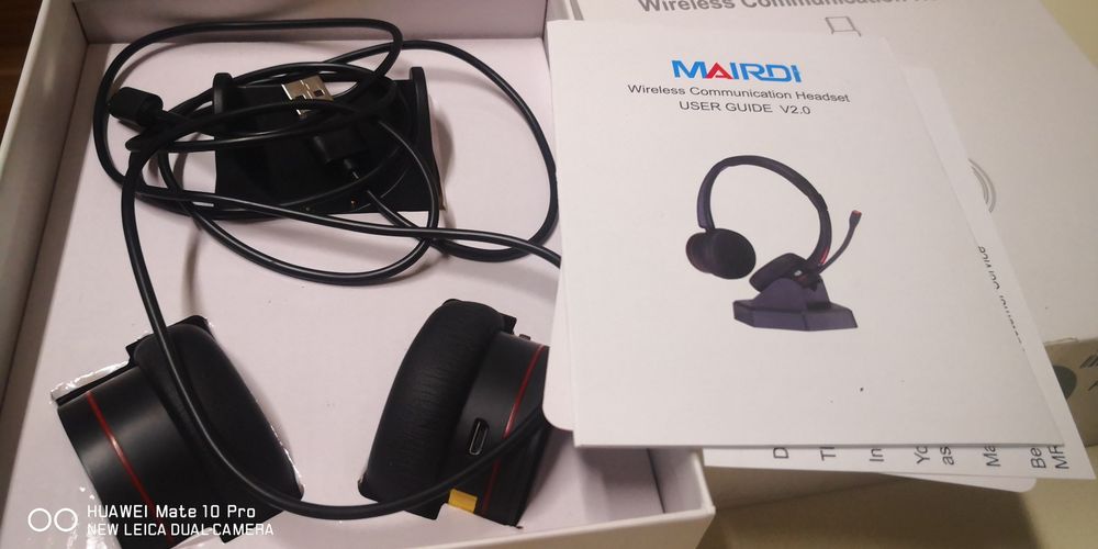 mairdi wireless communication headset M890DBT
