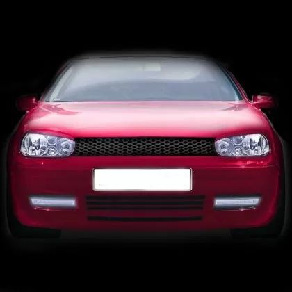 Решетка без емблема VW Golf Голф 4 Тип Пчелна пита Golf  Тунинг Черна