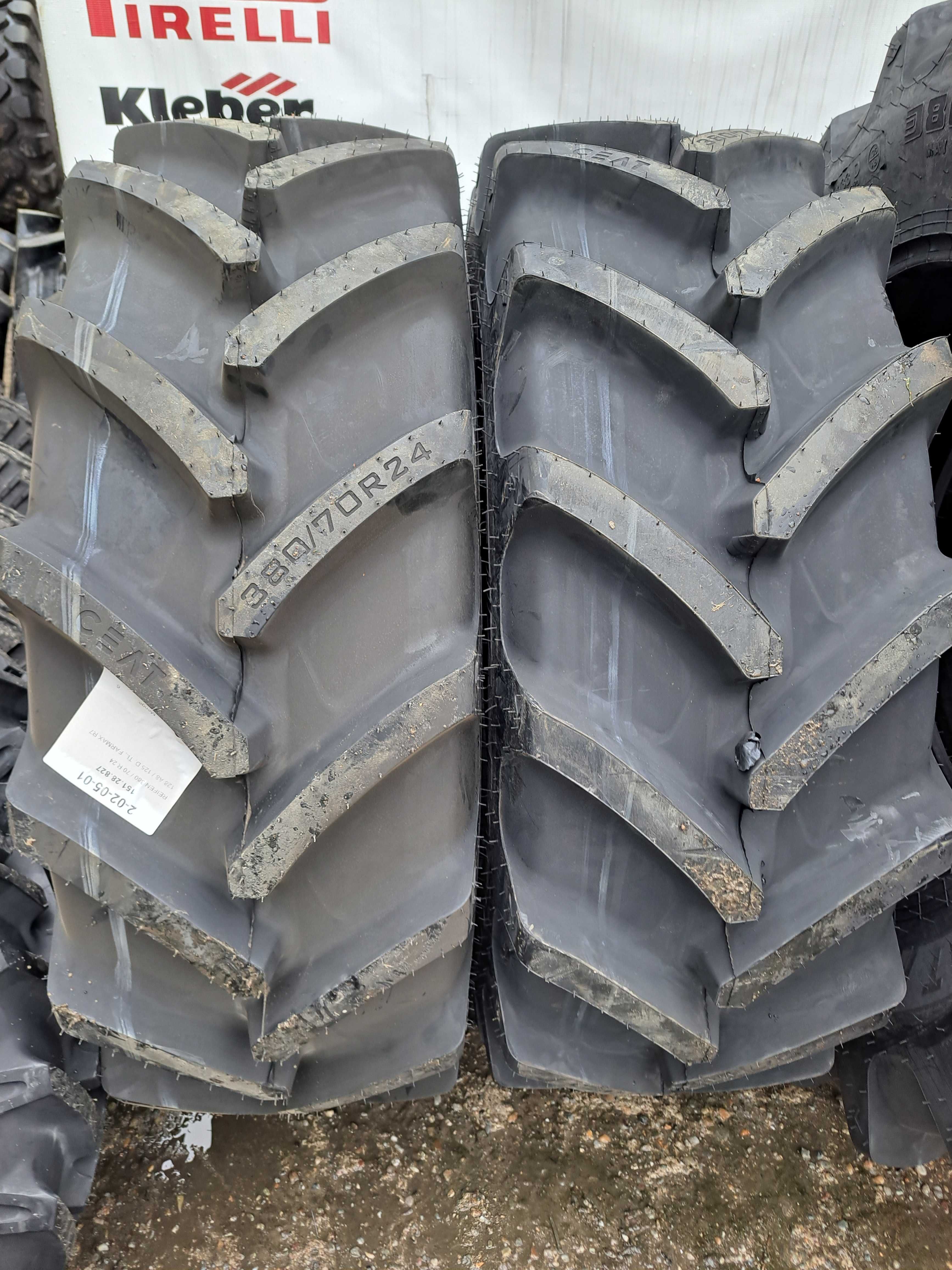 Cauciucuri noi 380/70R24 CEAT anvelope radiale TRACTOR fata