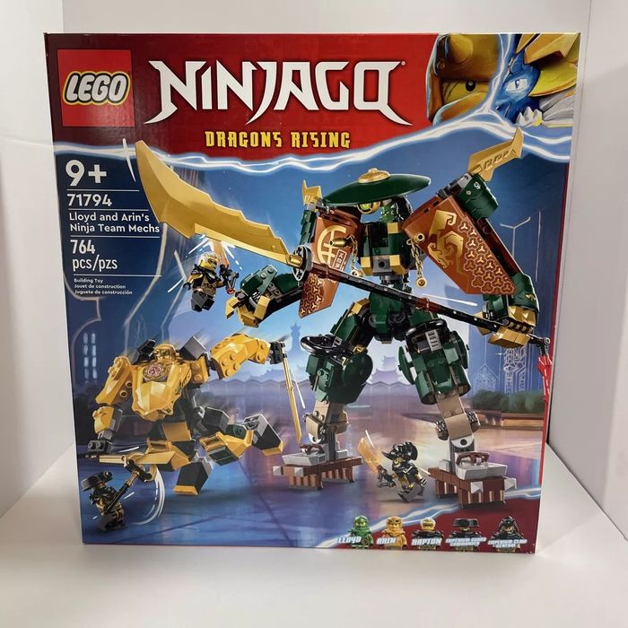 SIGILAT! LEGO Ninjago - Robotii lui Lloyd si a lui Arin 71794
