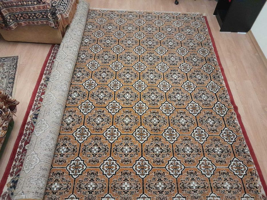 Covor oriental 2.5x3m, lână naturală, nou