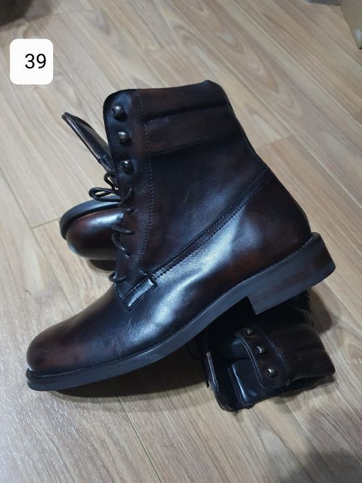 Ghete piele naturala Heritage