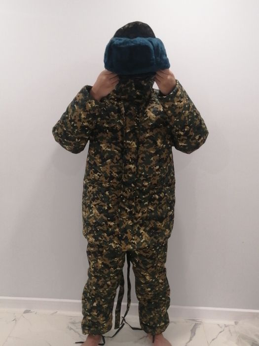 Бушлат ватник и ушанка