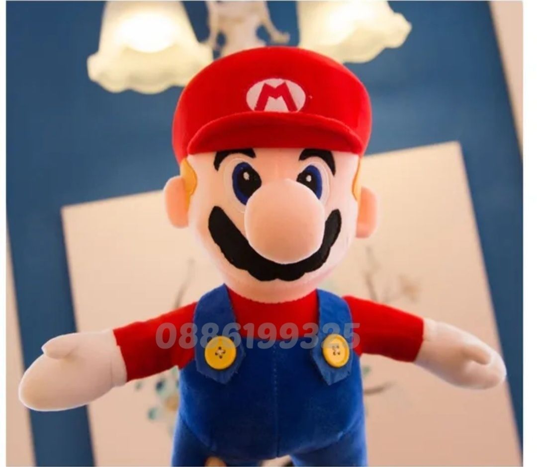 Голяма Плюшена играчка Супер Марио Super Mario 100см