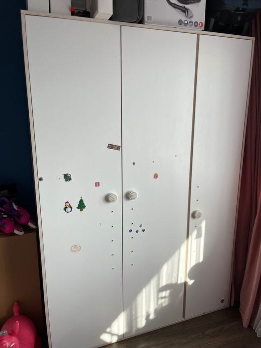 Мебели детска стая Cilek - легло къща и гардероб