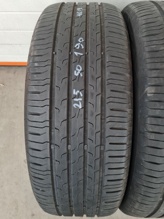 Летни гуми 4 броя CONTINENTAL EcoContact6 215 50 R19 дот 4619