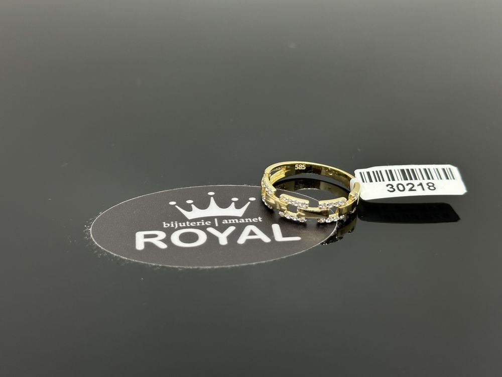 Bijuteria Royal: Inel aur nou 14k/2.13 gr