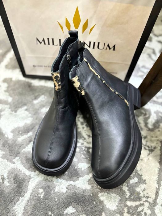 Сапоги из натуральной кожи  Бренд Millenium shoes