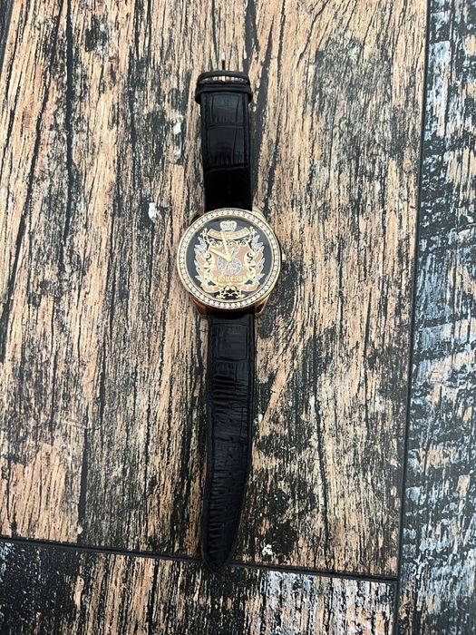 Ceas Guess Dama Vintage original curea piele naturala, cristale