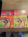Учебник и тетрадка английски език Hello!, за 2 клас, Просвета