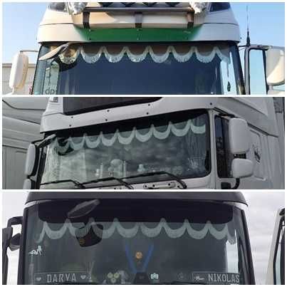 Perdea parbriz stil olandez camion