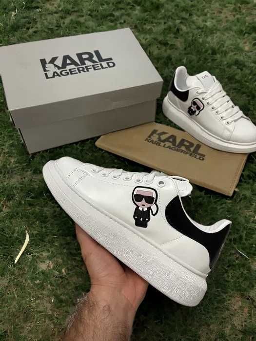 Adidasi Karl Lagerfeld Alb / Full Box / 36-44