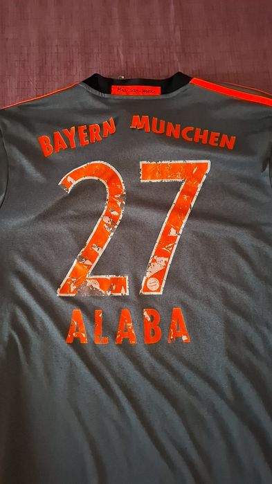 Tricou de fotbal cu Bayern München cu Alaba