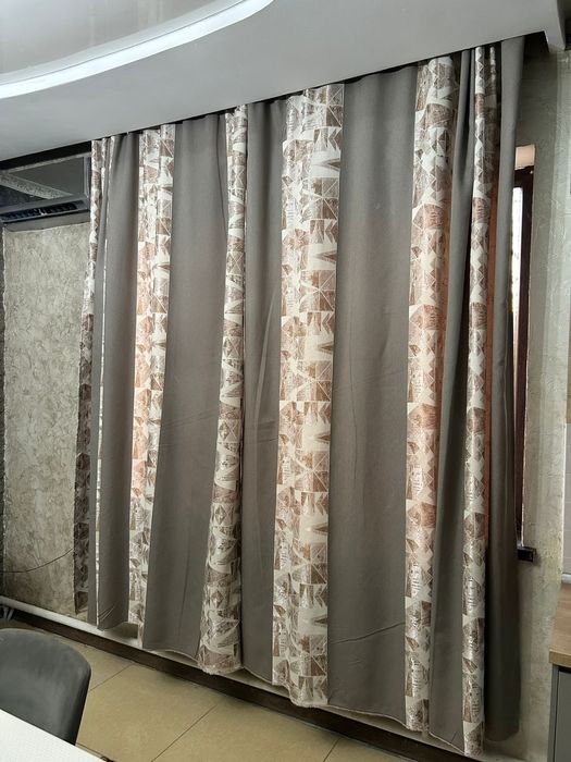 Продам шторы с тюлью