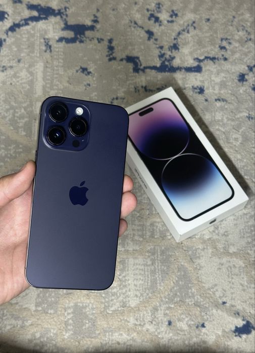 Iphone 14 pro max , purple 256 gb