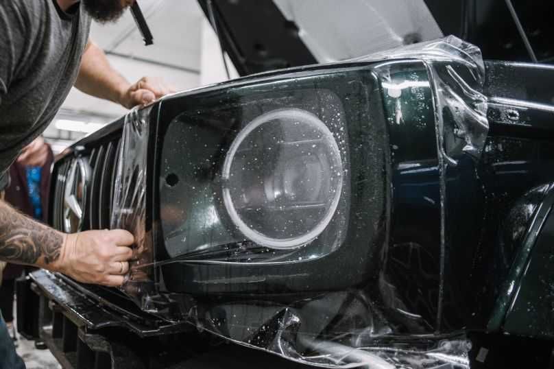 Ударопрочная антигравийная плёнка от царапин на кузов автомобиля