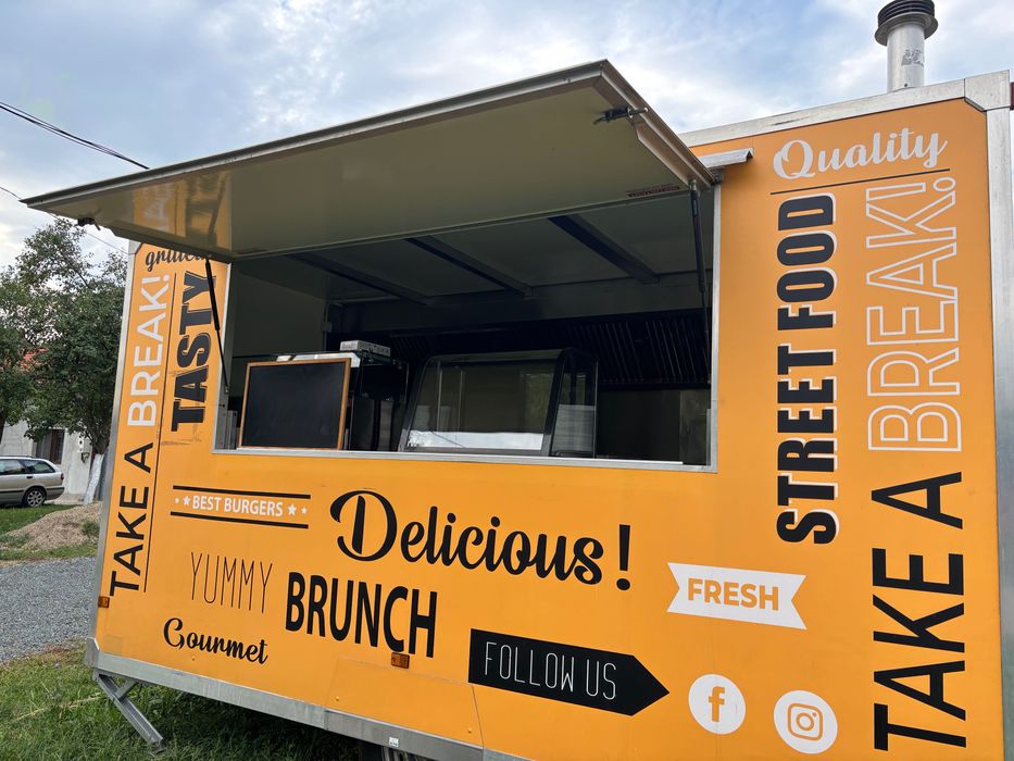 Rulotă Fast-Food Complet Utilată