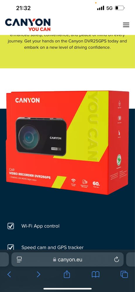 Car Video Recorder DVR25GPS