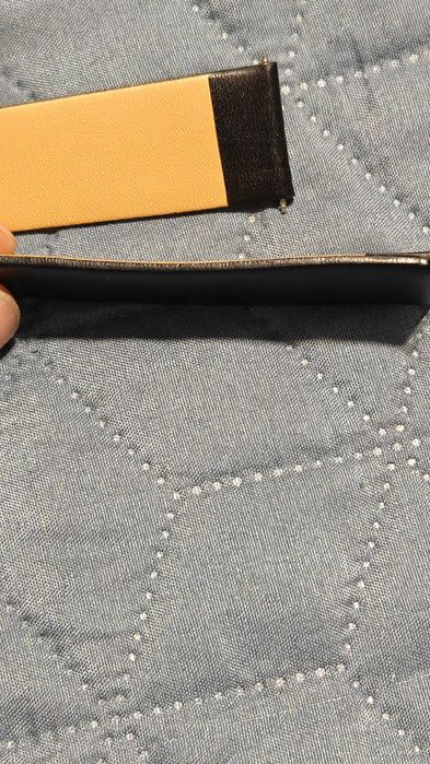 Нова 22мм каишка от Естествена Кожа - Супер Тънка и Удобна! + Подарък