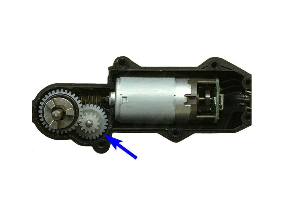 Porsche Cayenne rotita pinion motoras perdeluta electrica