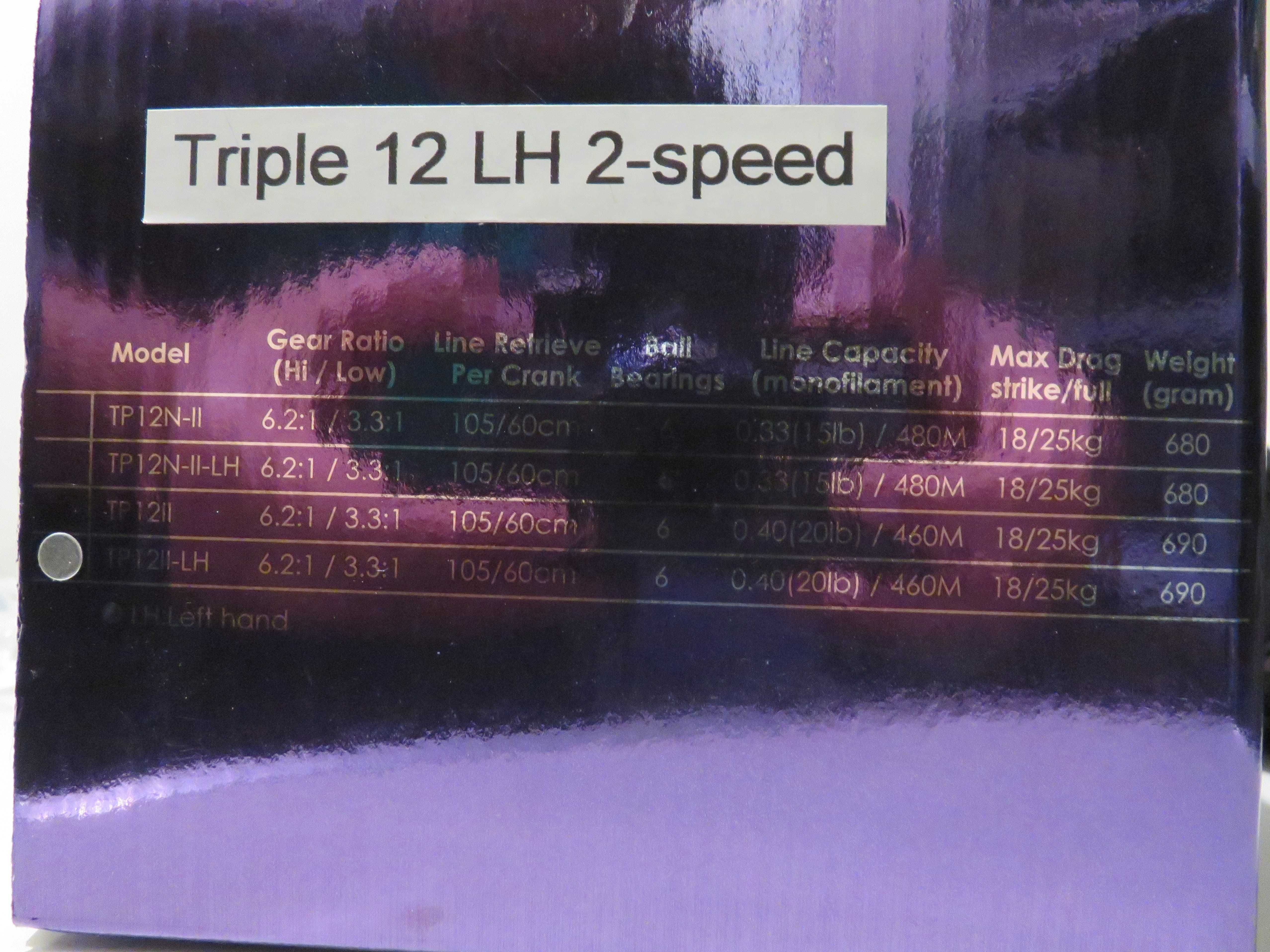 Мултипликатор Omoto Triple 2-Speed TP12II-LH, FF-T271