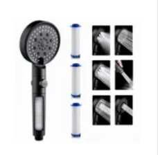 5-Режимная ручная душевая лейка с 3-я дополнительными фильтрами.