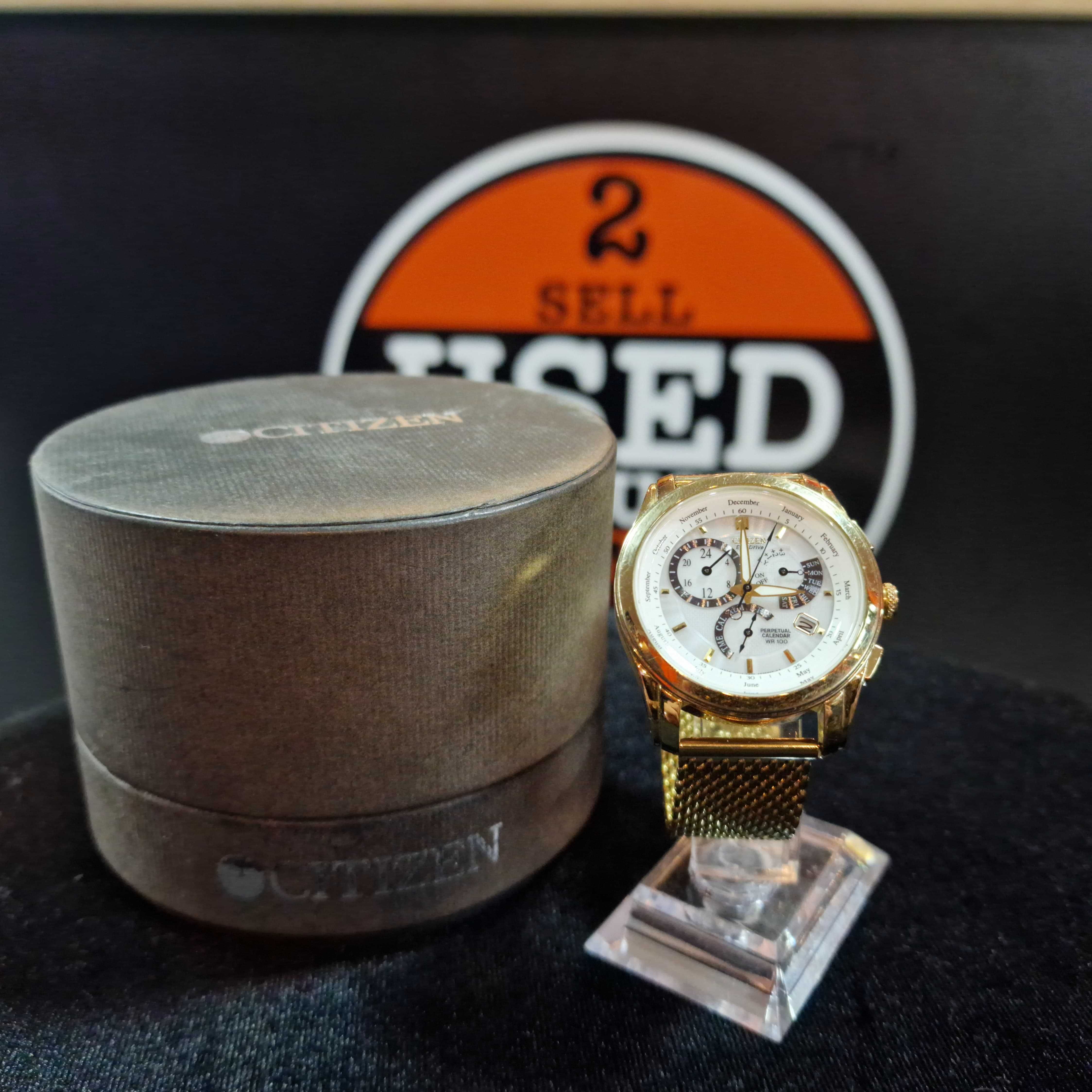 Ceas Citizen Perpetual Calendar Eco-Drive BL8002-08A | UsedProducts.Ro