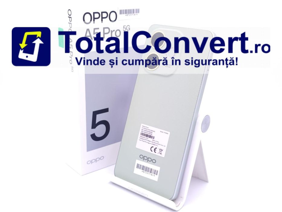Oppo A5 Pro 5G 256GB Olive Green 8GB Dual, Garantie 24 luni | #D87297