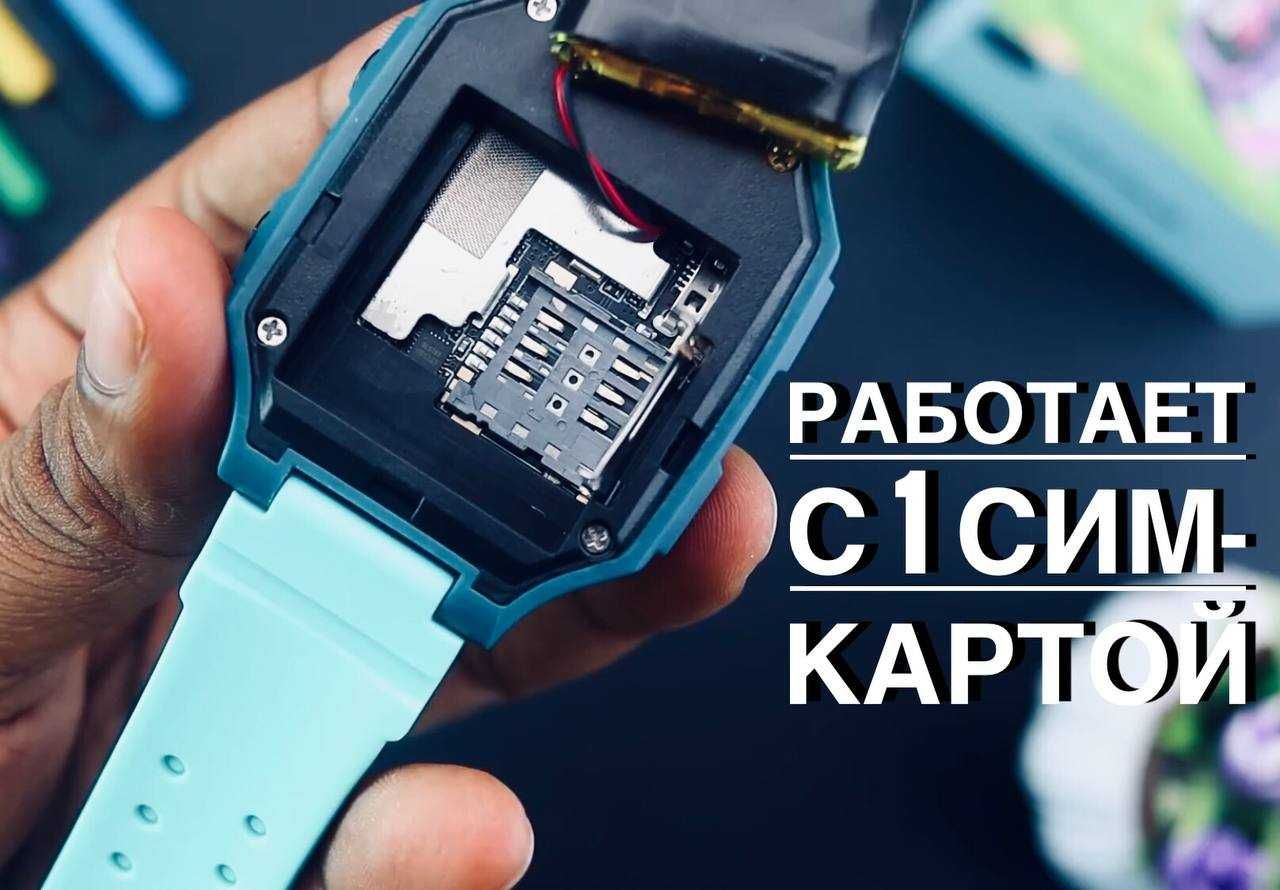 Умные детские часы Smart Watch Meimi M2 с поддержкой SIM