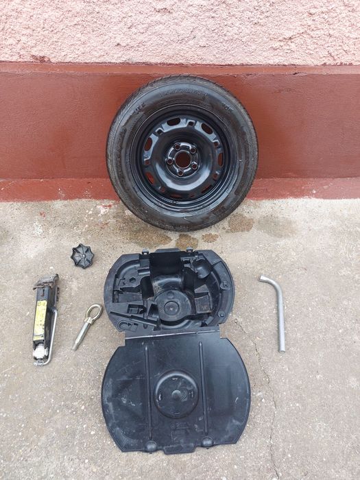 Rezerva Cric cheie Cârlig Skoda Fabia kitt complet