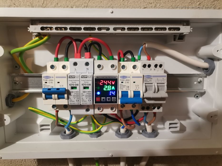 Защитано табло за фотоволтаици