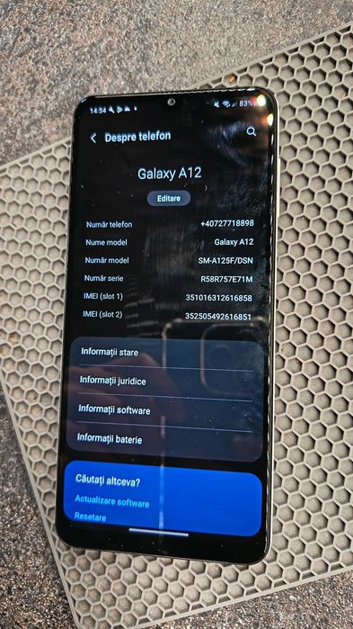 Samsung A12- Alb
