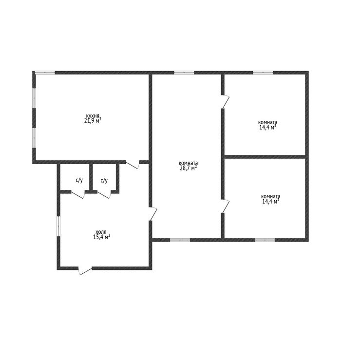 3х комнатный дом в Мичурино за 38 млн тнг