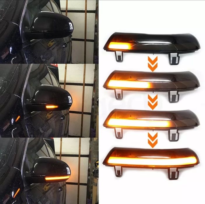 Semnalizari dinamice led oglinzi - VW Passat B5.5/B6, Golf 5/6, Jetta