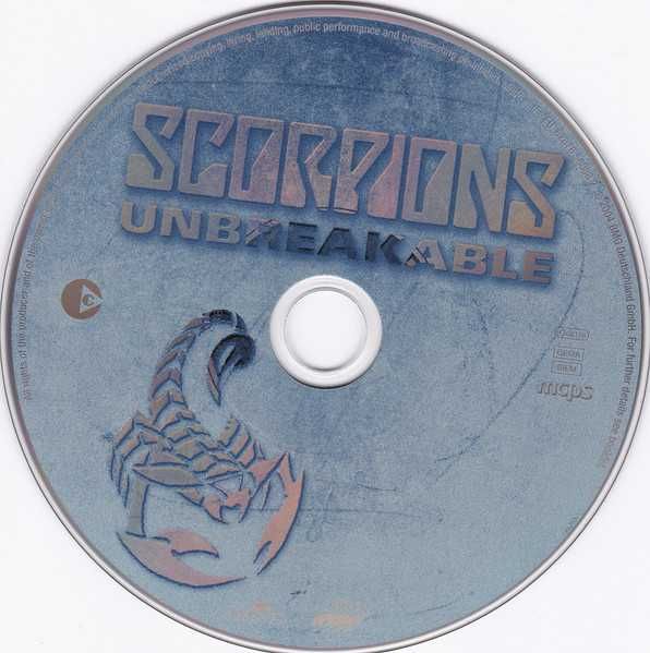 CD Scorpions - Unbreakable 2004