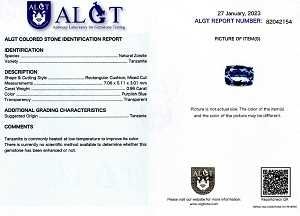 Tanzanite cushion nemontate 0,92-2,13 ct., cod 9592,9594,10497