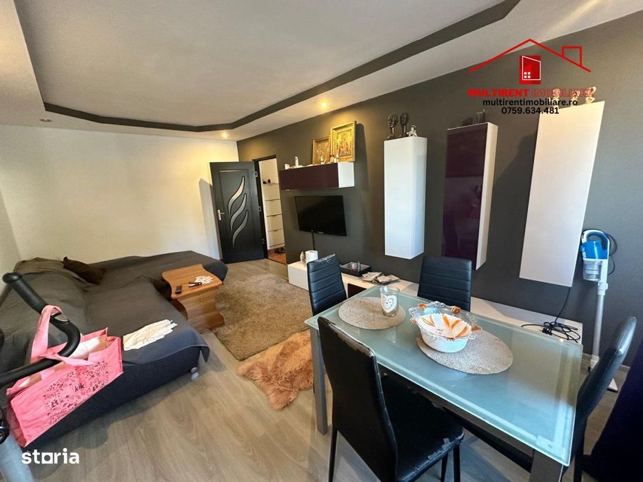 Apartament parter- 3 camere Peco de inchiriat !